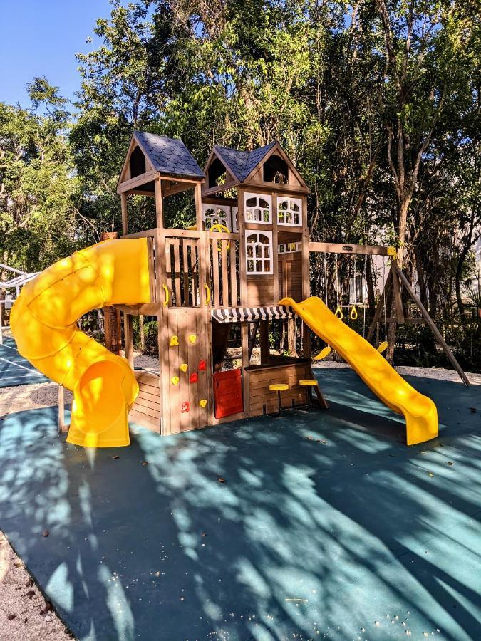 2-Bedroom Condo By The Jungle W/ Swimming Pool Puerto Morelos Ngoại thất bức ảnh